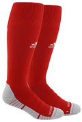 Adidas Team Speed Pro OTC Socks-Red/White product image 1, provided for visual reference and product detail review