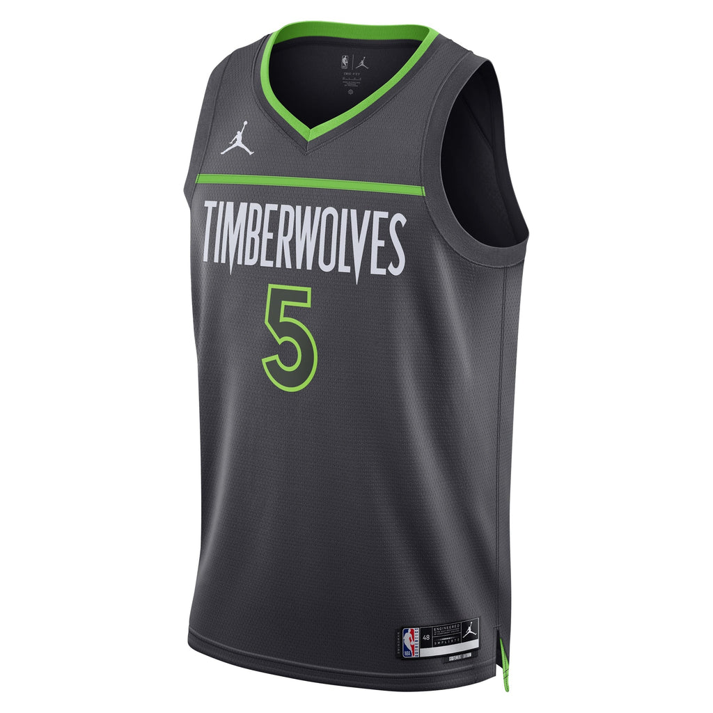 Anthony Edwards Minnesota Timberwolves Statement Edition Swingman Jersey - Gray - Unisex product image 3, provided for