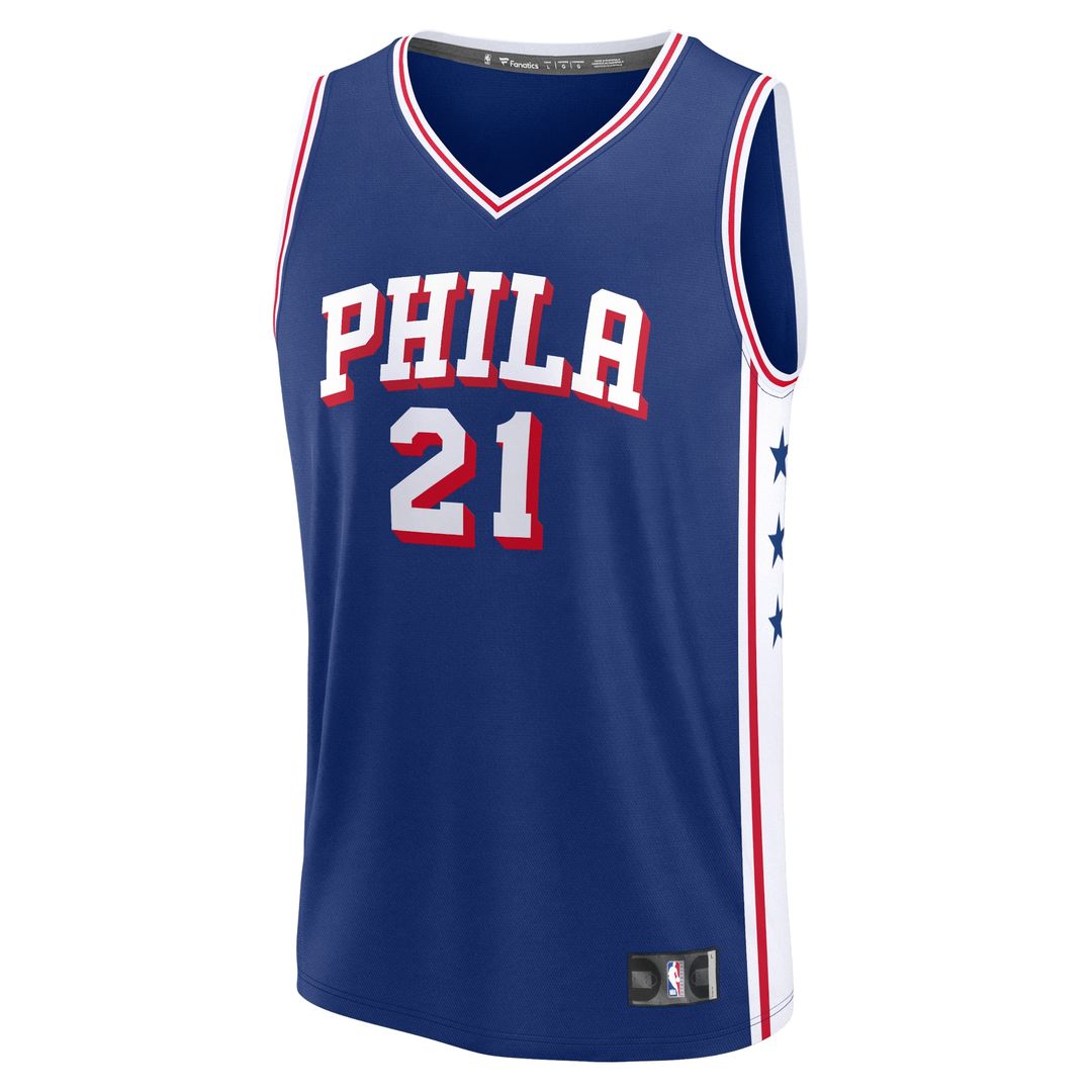Philadelphia 76ers Joel Embiid Fanatics Fast Break Replica product image 2
