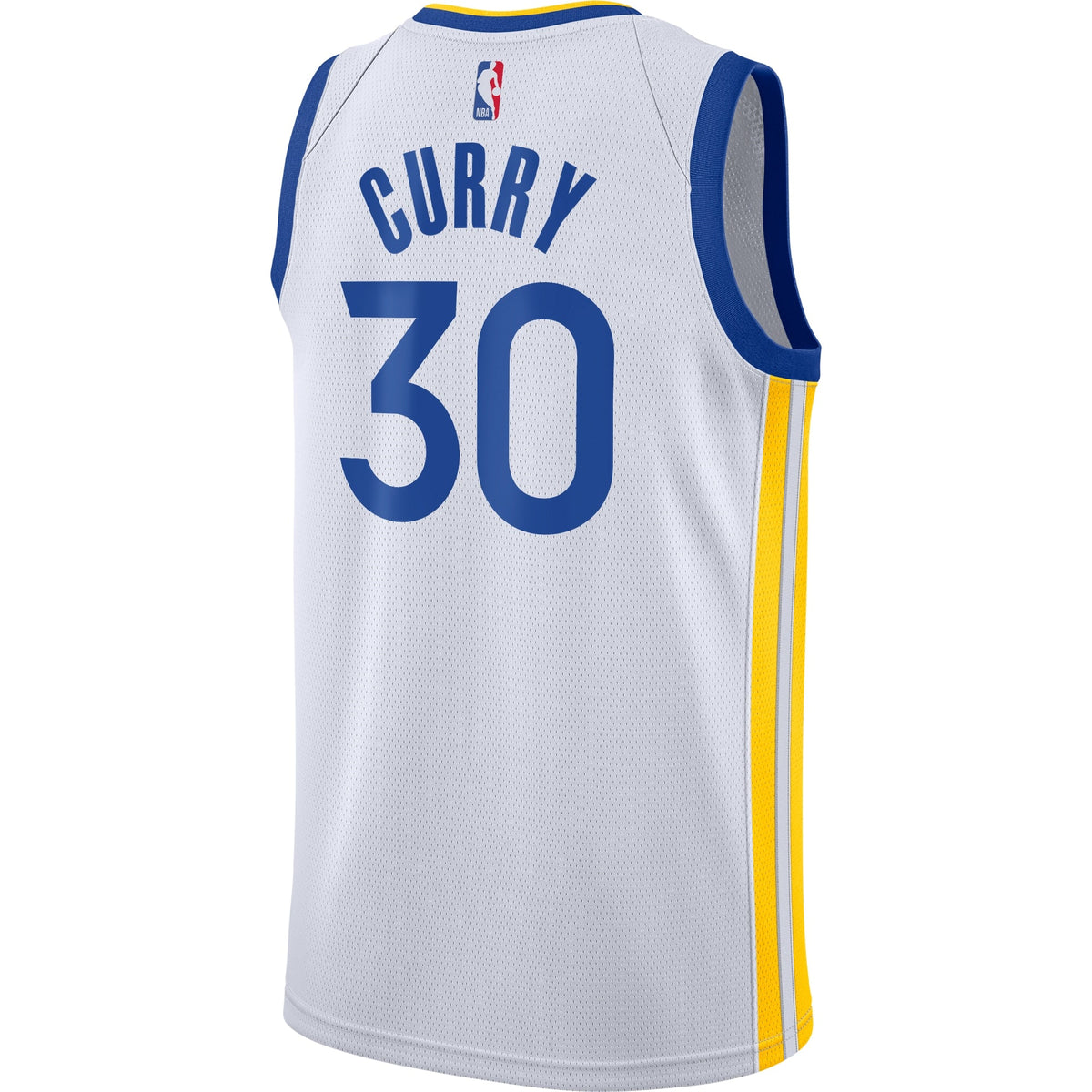 Stephen Curry Golden State Warriors Association Edition Swingman Jersey - White - Youth product image 4, provided for visual
