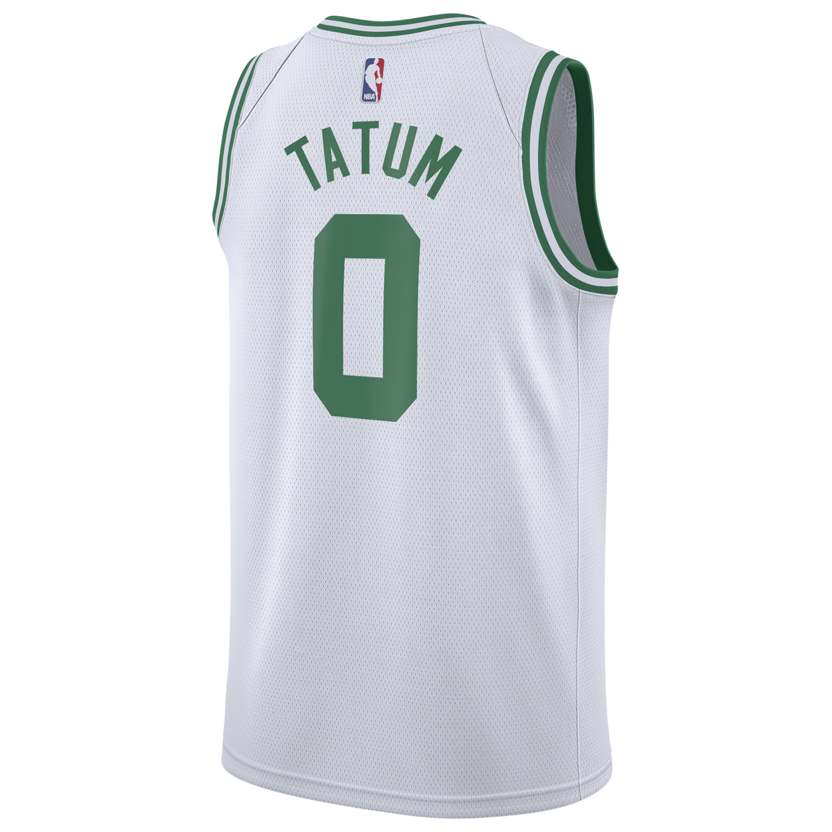 Jayson Tatum Boston Celtics Association Edition Swingman Jersey - White - Youth product image 4, provided for visual