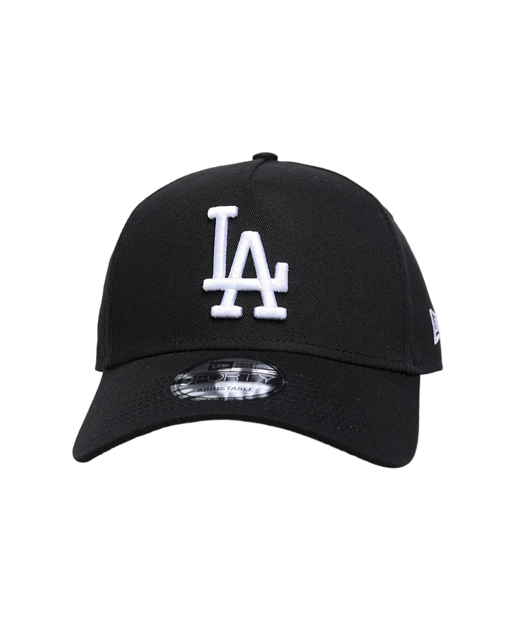 New Era Los Angeles Dodgers A-Frame 9FORTY Adjustable Hat-Black product image 1, provided for visual reference and product