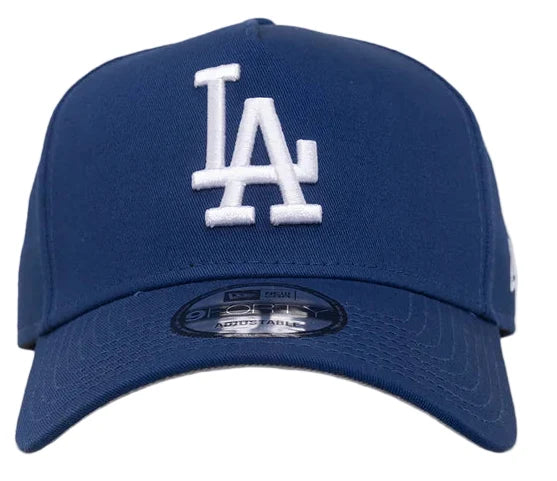 New Era Los Angeles Dodgers Team Color 9Forty A-Frame Hat product image 1, provided for visual reference and product detail