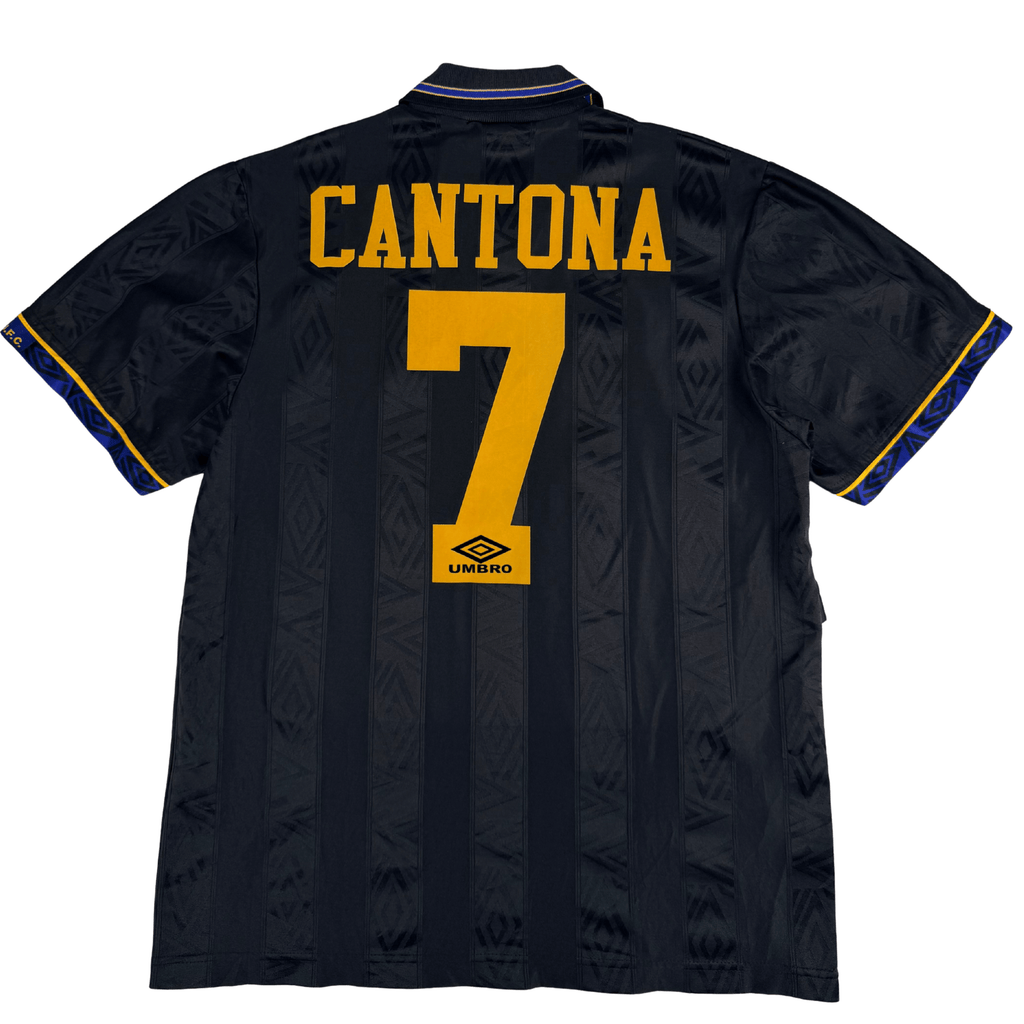1993-1995 Manchester United Away Shirt Cantona #7 - (L) product image 2, provided for visual reference and product detail
