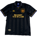 1993-1995 Manchester United Away Shirt Cantona #7 - (L) product image 1, provided for visual reference and product detail