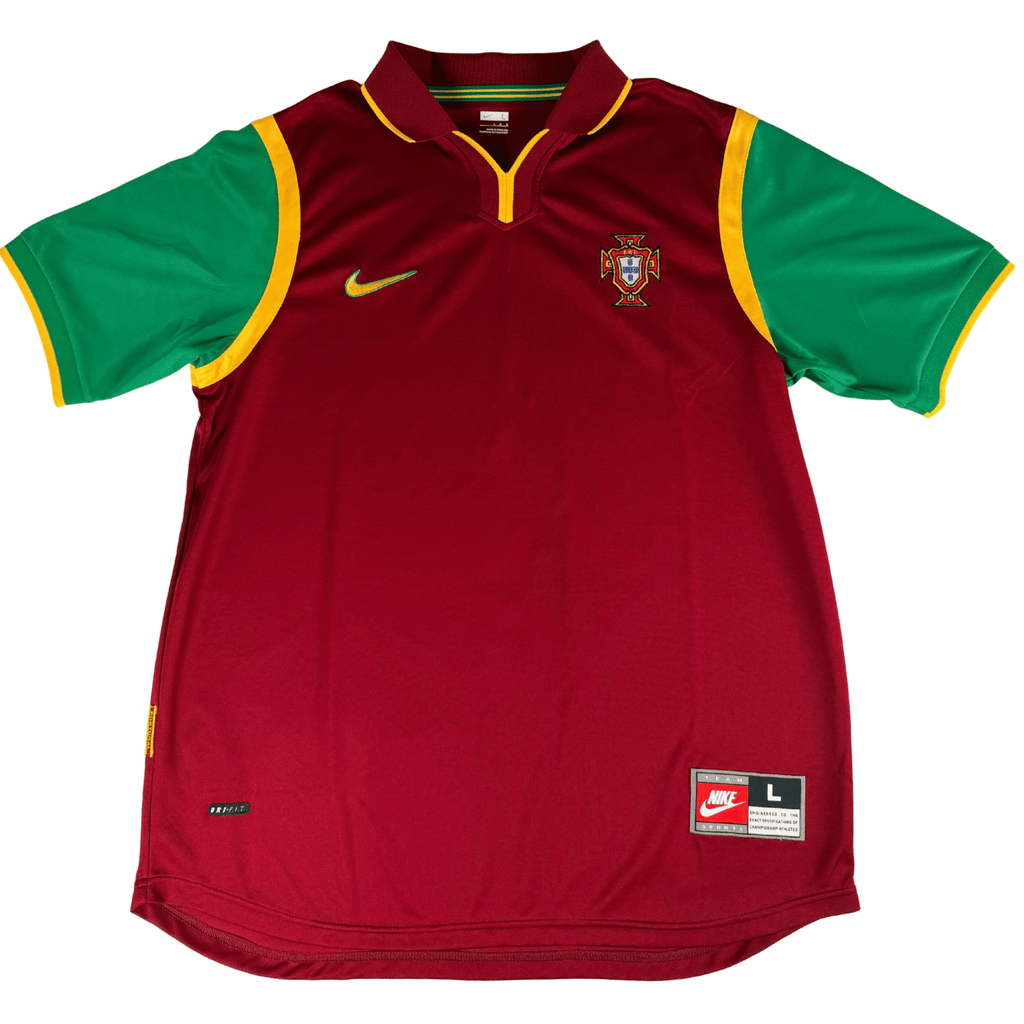 1998-1999 Portugal Home Shirt # - (L) product image 1, provided for visual reference and product detail review