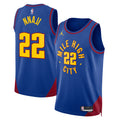 Zeke Nnaji Denver Nuggets Statement Edition Swingman Jersey - Blue - Unisex product image 1, provided for visual reference