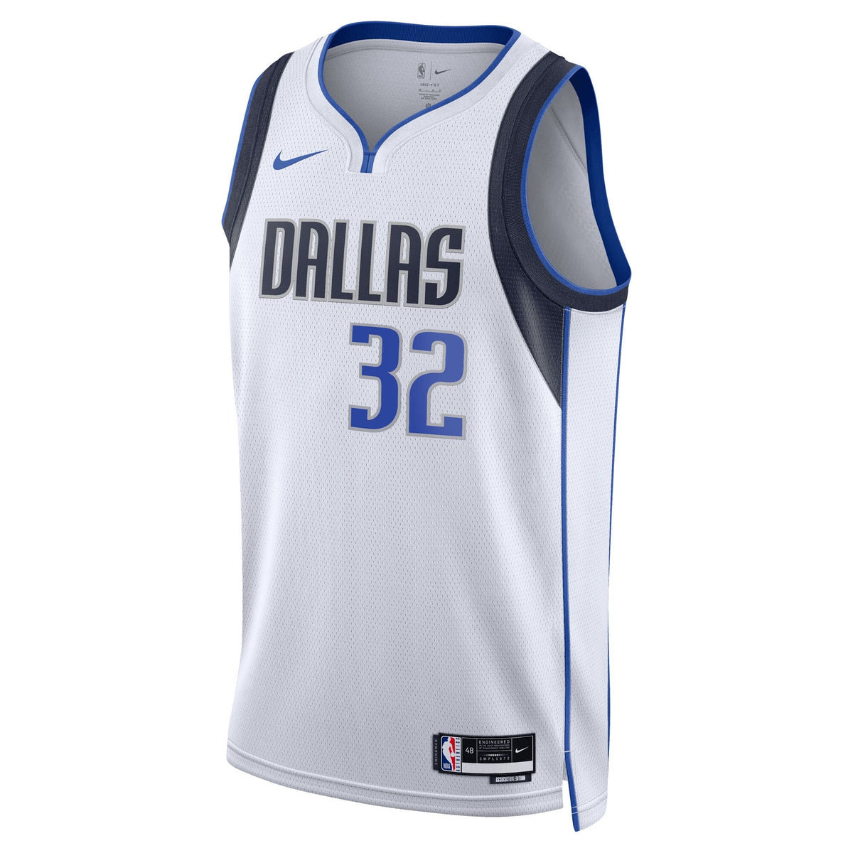 Cooper Flagg Dallas Mavericks 2025 Association Edition Swingman Jersey - White - Unisex product image 3, provided for visual