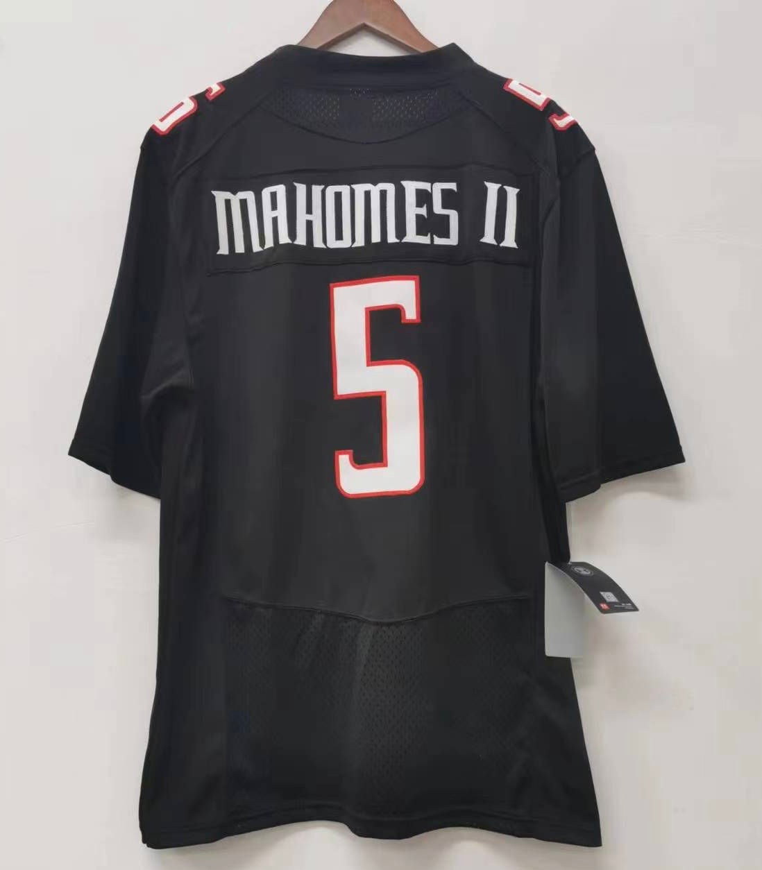 Patrick Mahomes Texas Tech Official NCAA Jersey black product image 3
