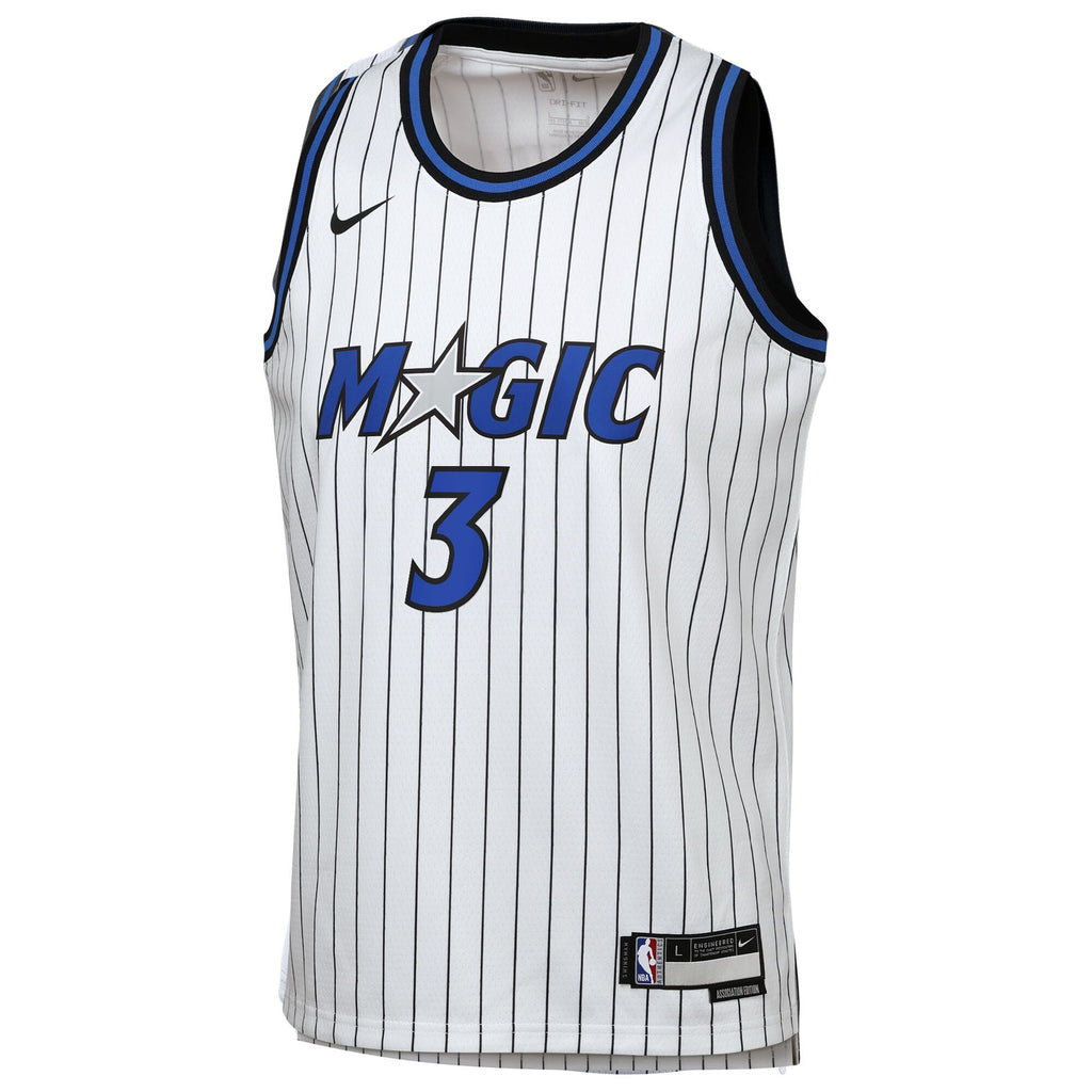 Desmond Bane Orlando Magic Association Edition Replica Swingman Jersey - White - Youth product image 3, provided for visual