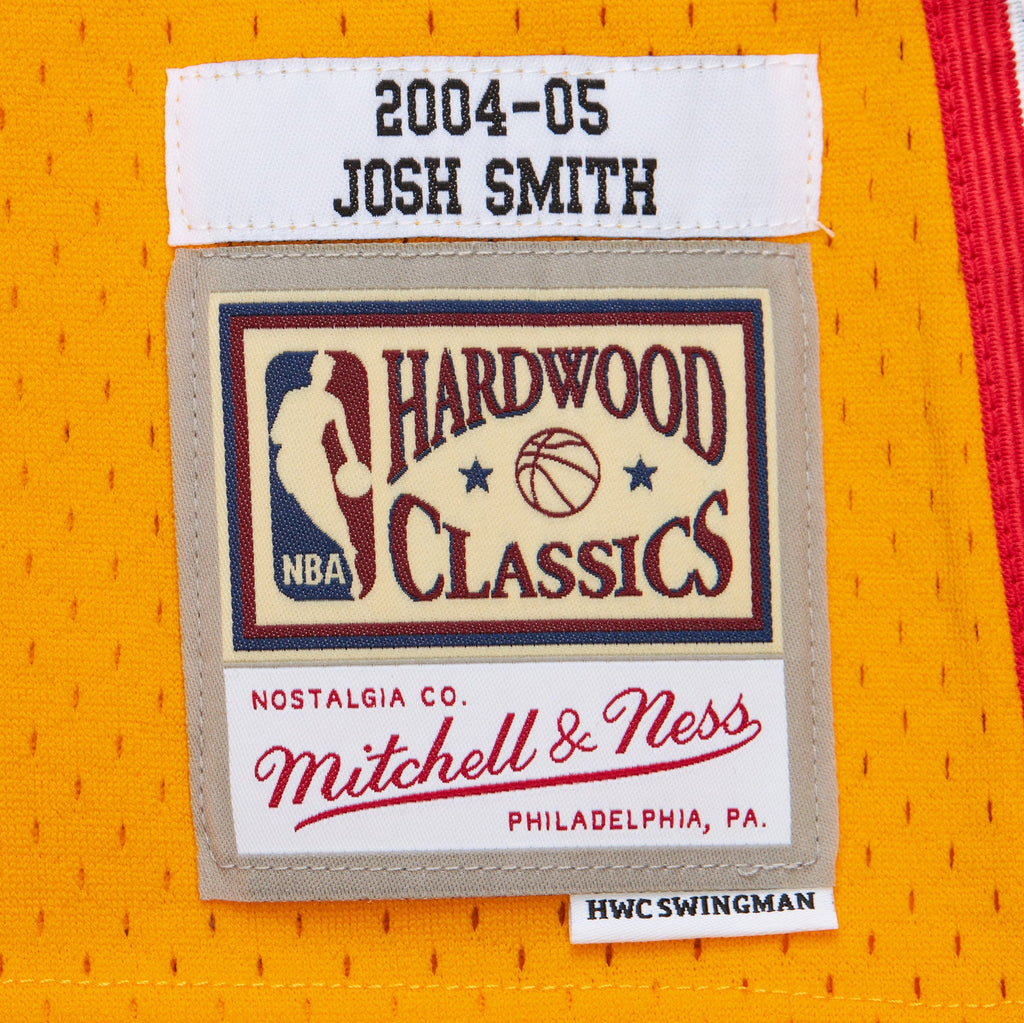 Josh Smith Atlanta Hawks 2004 Authentic Alternate Jersey - Yellow product image 6, provided for visual reference and product