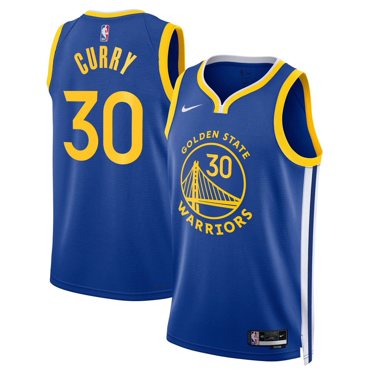 Stephen Curry Golden State Warriors Swingman Icon Jersey - Mens product image 1, provided for visual reference and product