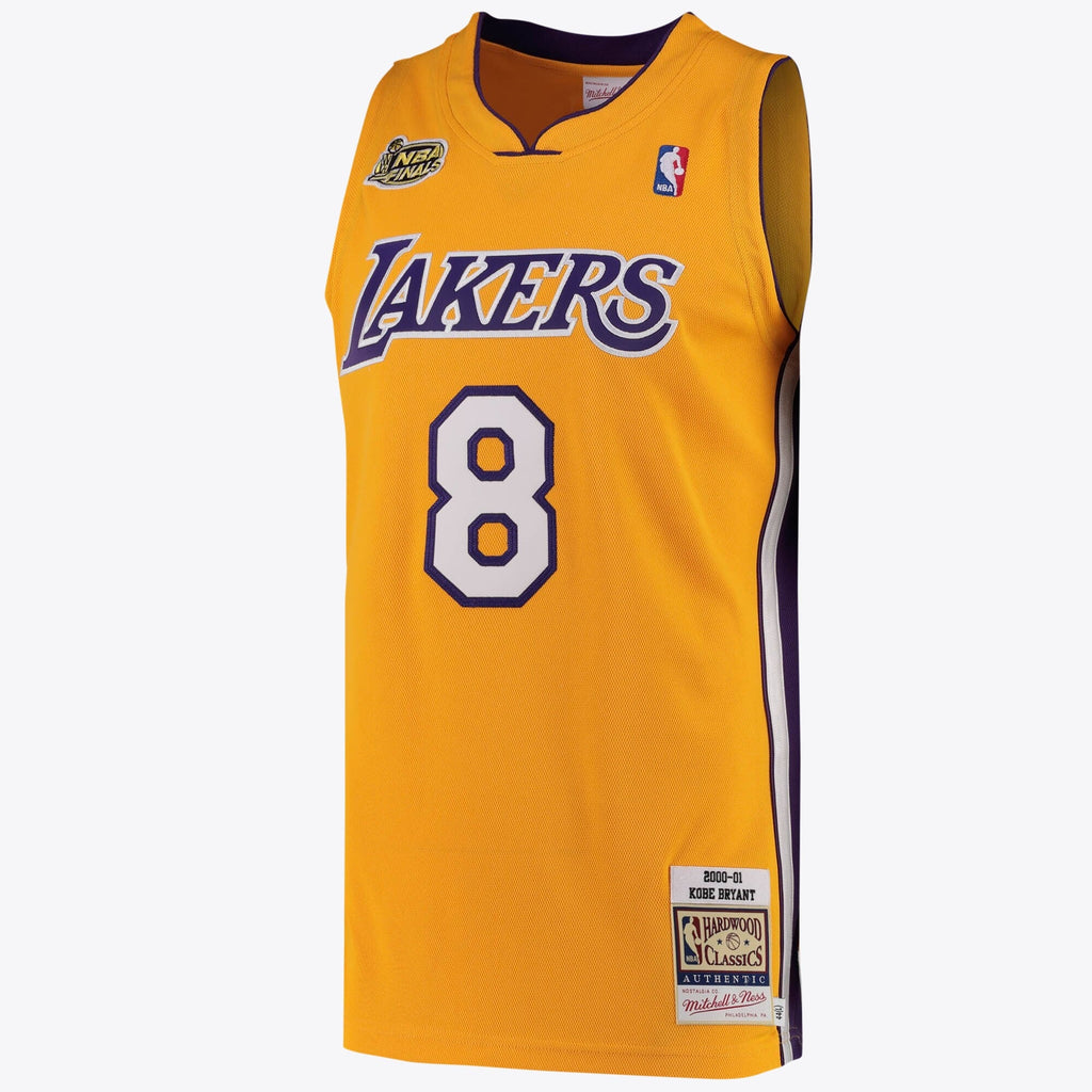 Kobe Bryant Los Angeles Lakers 2000-01 Hardwood Classics Authentic Jersey - Mens product image 2, provided for visual