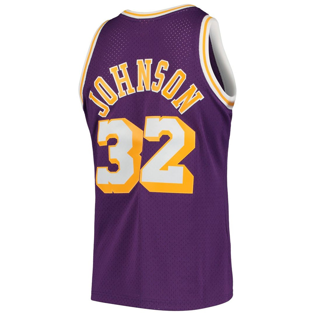 Los Angeles Lakers Magic Johnson Mitchell & Ness 1984/85 product image 17