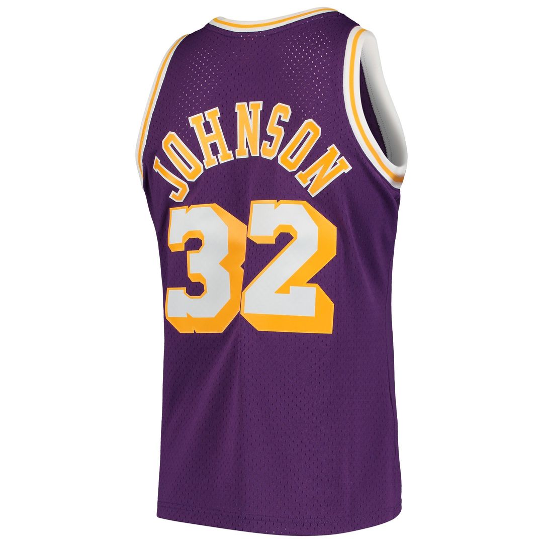 Los Angeles Lakers Magic Johnson Mitchell & Ness 1984/85 product image 17