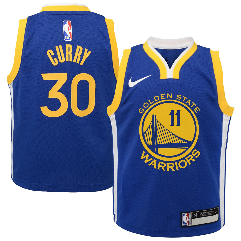 Stephen Curry Golden State Warriors Swingman Icon Jersey - Toddler product image 1, provided for visual reference and