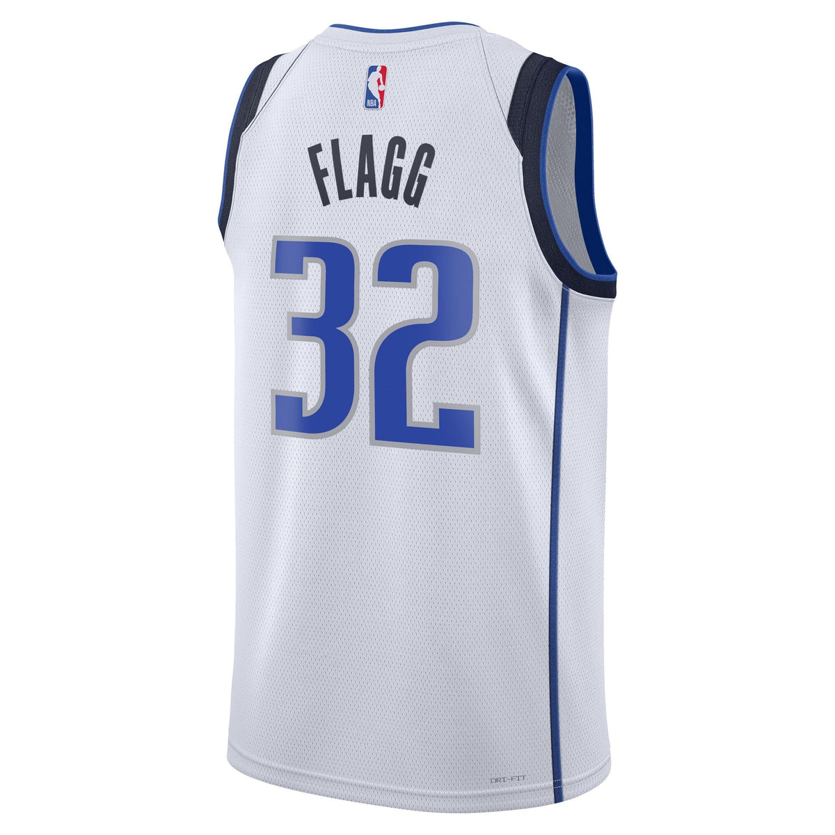 Cooper Flagg Dallas Mavericks 2025 Association Edition Swingman Jersey - White - Unisex product image 4, provided for visual