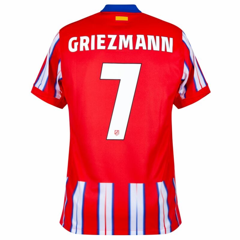 24/25 Atletico Madrid Home Ucl Griezmann #7 Jersey product image 1, provided for visual reference and product detail review