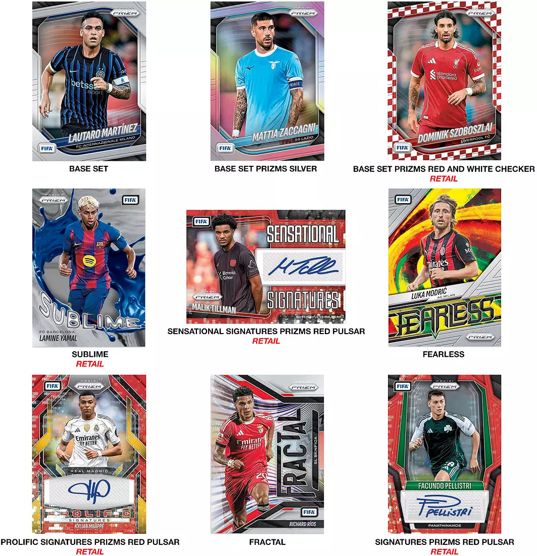 2025-26 Panini Prizm Fifa Blaster Box product image 2, provided for visual reference and product detail review