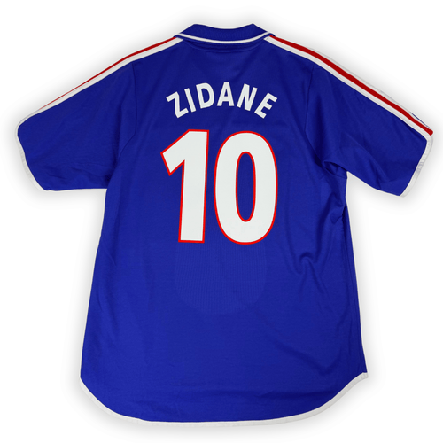 2000 France Home Shirt Zidane #10 - (L) product image 1, provided for visual reference and product detail review