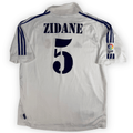 2001-02 Real Madrid La Liga Home Shirt Zidane #5 - (Xl) product image 1, provided for visual reference and product detail
