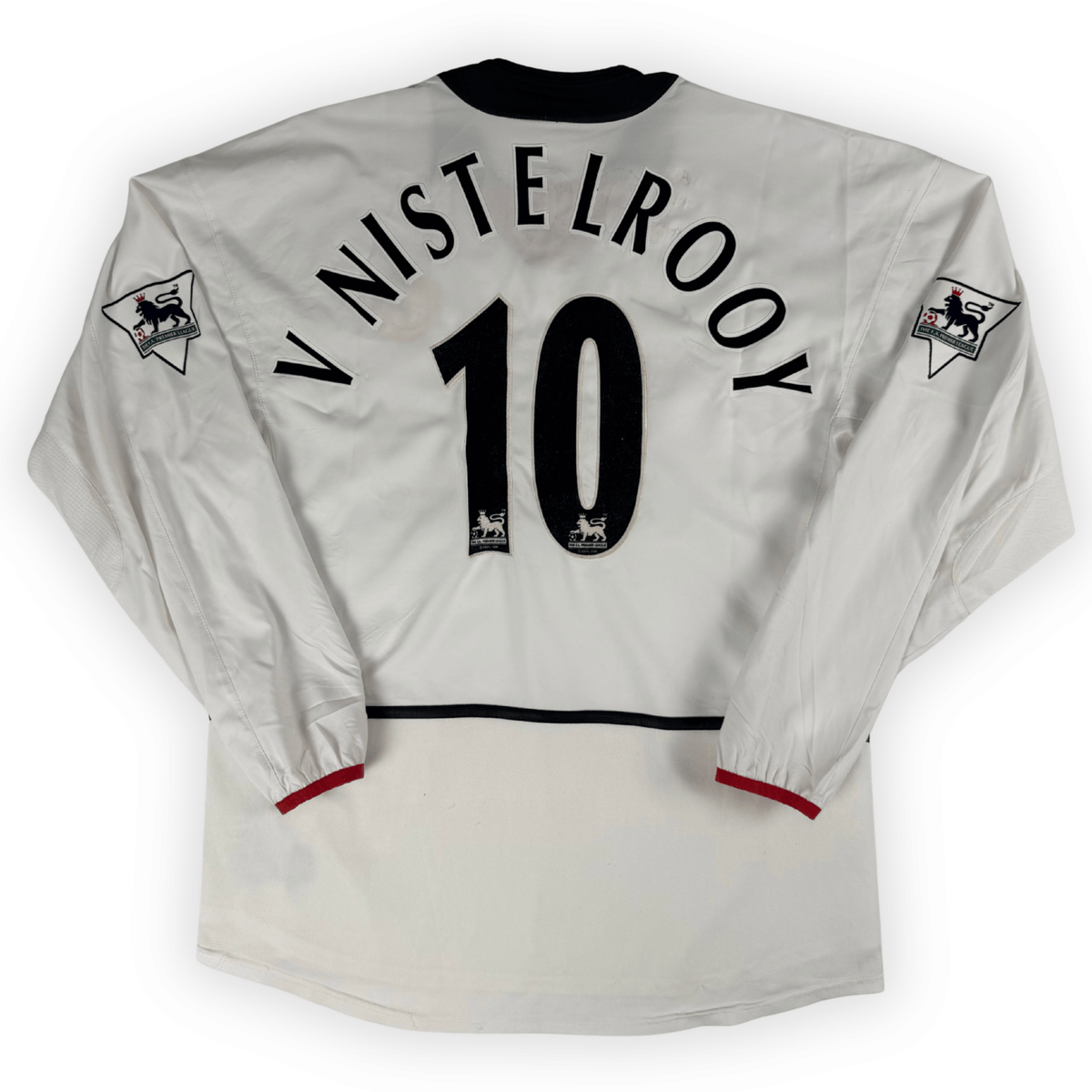 2002-2003 Manchester United Epl Away L/S Shirt Nistelrooy #10 - (L) product image 1, provided for visual reference and