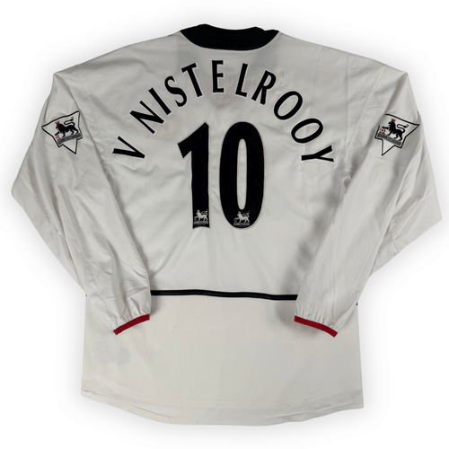 2002-2003 Manchester United Epl Away L/S Shirt Nistelrooy #10 - (L) product image 1, provided for visual reference and