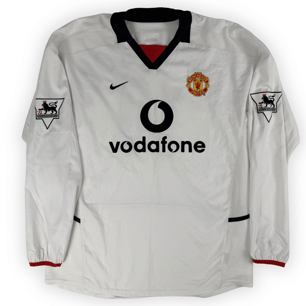 2002-2003 Manchester United Epl Away L/S Shirt Nistelrooy #10 - (L) product image 2, provided for visual reference and