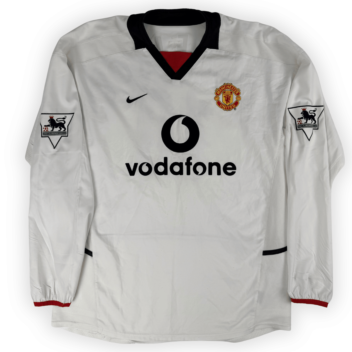 2002-2003 Manchester United Epl Away L/S Shirt Nistelrooy #10 - (L) product image 2, provided for visual reference and