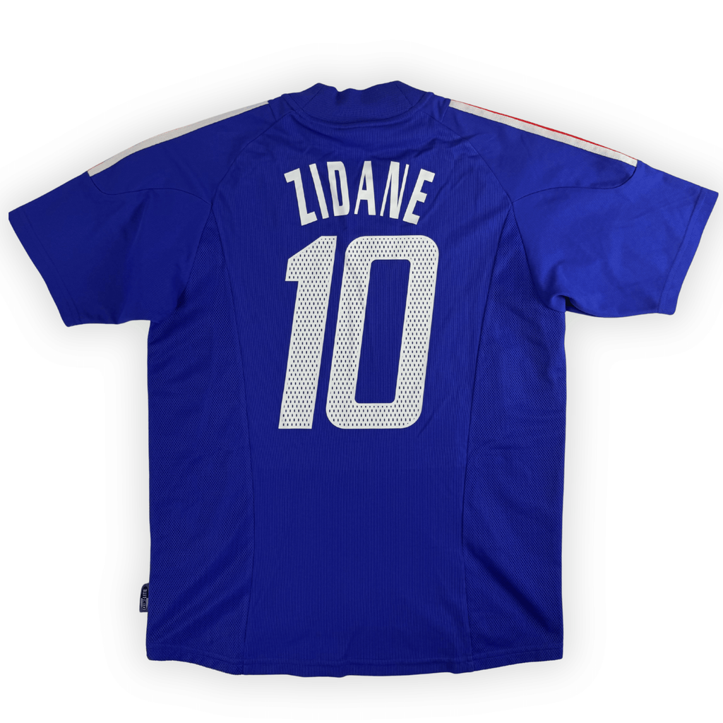 2002 France Home Shirt Zidane #10 - (M) product image 1, provided for visual reference and product detail review