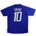 2002 France Home Shirt Zidane #10 - (M) product image 1, provided for visual reference and product detail review