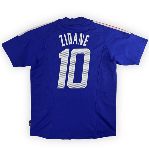 2002 France Home Shirt Zidane #10 - (M) product image 1, provided for visual reference and product detail review