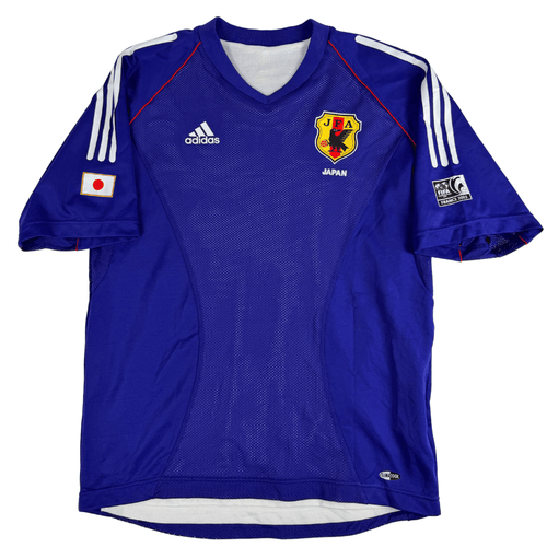 2002 Japan Home Player Issue Shirt # - (M) product image 1, provided for visual reference and product detail review
