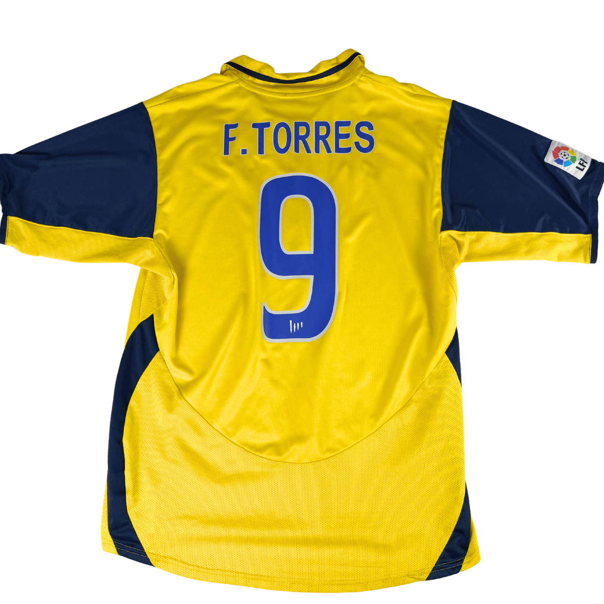 2003-2004 Atletico Madrid La Liga Away Shirt F. Torres #9 - (L) product image 1, provided for visual reference and product