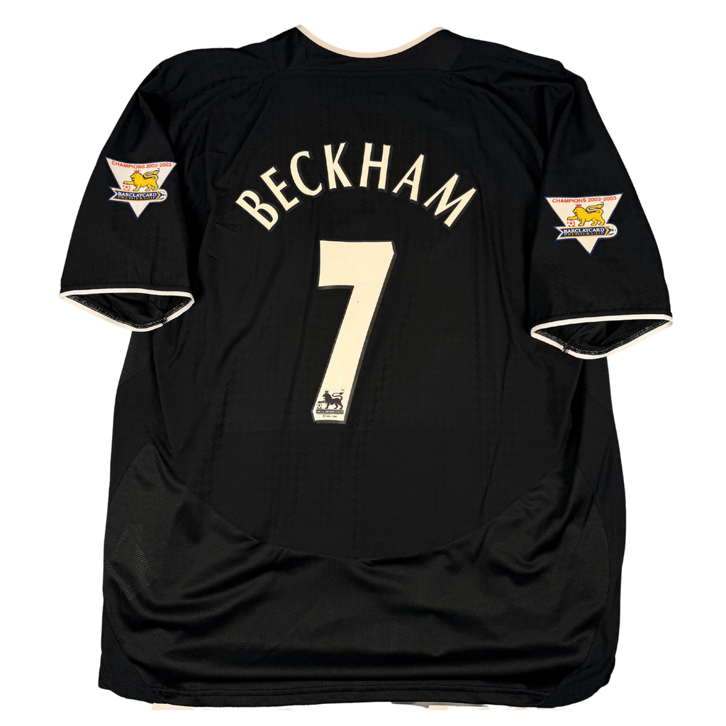 2003-2004 Manchester United Epl Away Shirt Beckham #7 - (2Xl) product image 2, provided for visual reference and product