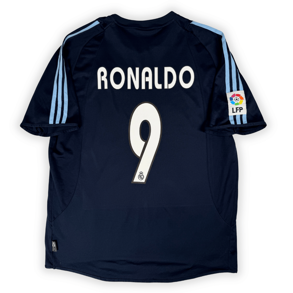 2003-2004 Real Madrid La Liga Away Shirt Ronaldo #9 - (Xl) product image 1, provided for visual reference and product detail