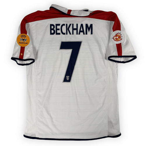 2003-2005 England Euro Home Shirt Beckham #7 - (Xl) product image 2, provided for visual reference and product detail review