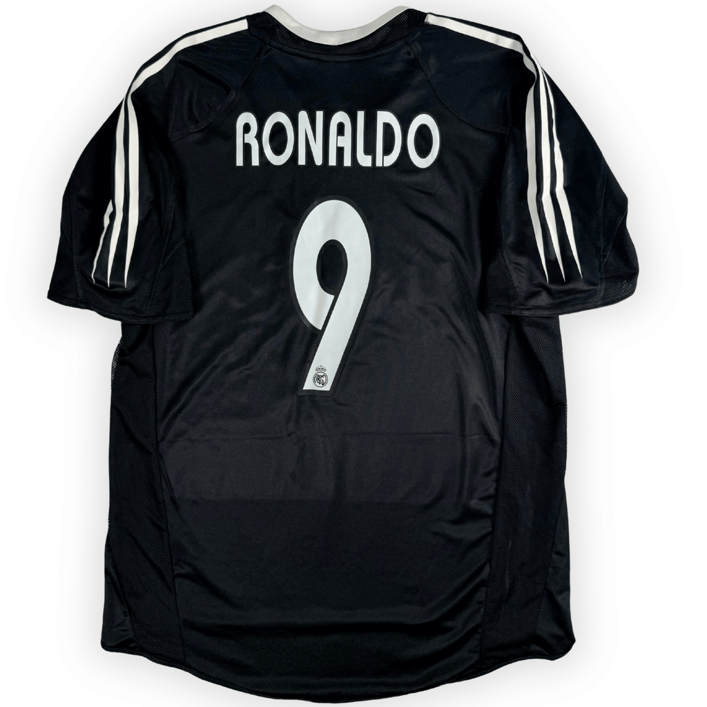 2004-05 Real Madrid Away Shirt Ronaldo #9 - (M) product image 1, provided for visual reference and product detail review