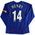 2004-06 Arsenal Away L/S Shirt Henry #14 - (S) product image 1, provided for visual reference and product detail review