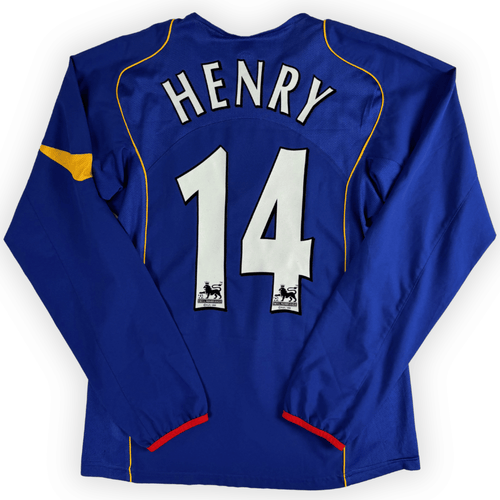 2004-06 Arsenal Away L/S Shirt Henry #14 - (S) product image 1, provided for visual reference and product detail review