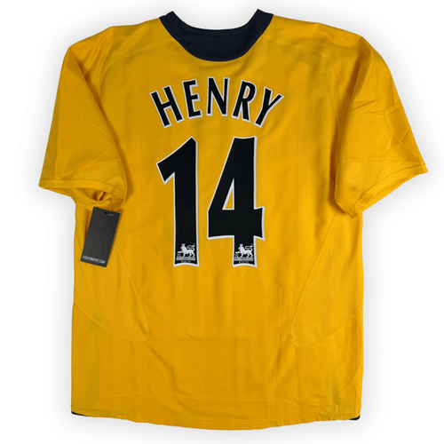 2004-06 Arsenal Away Shirt Henry #14 - (L) product image 1, provided for visual reference and product detail review