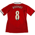 2004-2005 Manchester United Home Shirt Rooney #8 - (S) product image 1, provided for visual reference and product detail