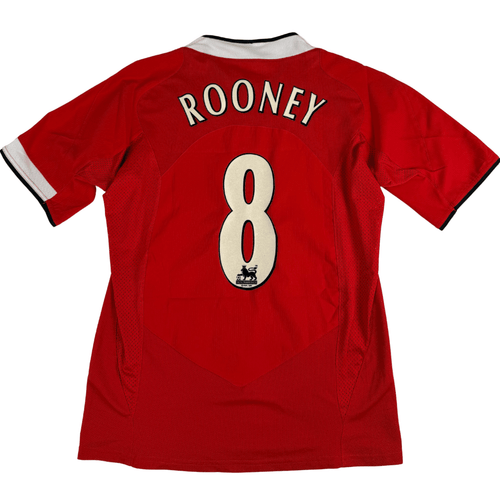 2004-2005 Manchester United Home Shirt Rooney #8 - (S) product image 1, provided for visual reference and product detail