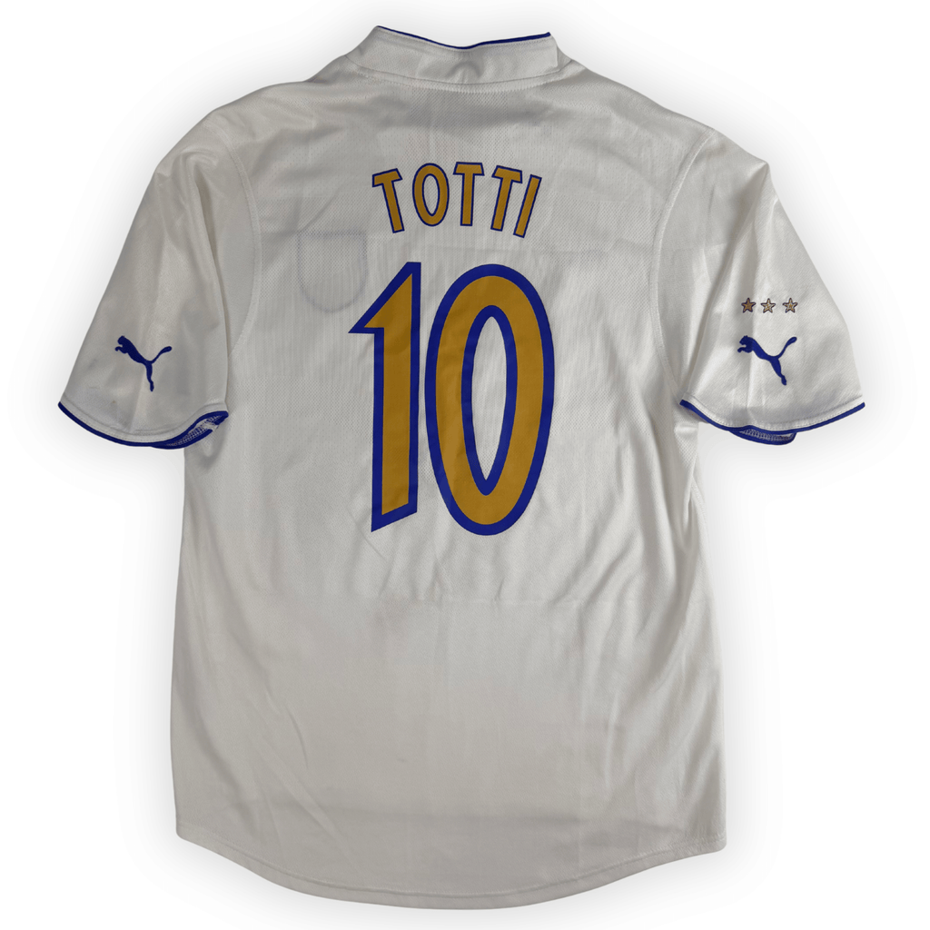 2004 Italy Away Shirt Totti #10 - (M) product image 1, provided for visual reference and product detail review