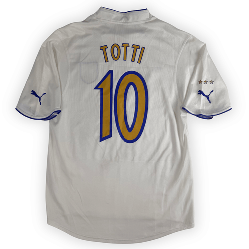 2004 Italy Away Shirt Totti #10 - (M) product image 1, provided for visual reference and product detail review