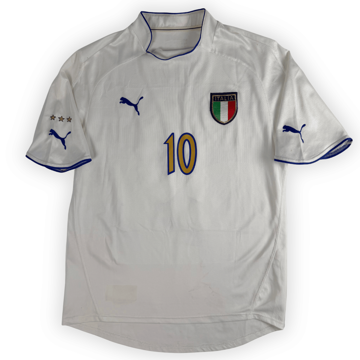 2004 Italy Away Shirt Totti #10 - (M) product image 2, provided for visual reference and product detail review