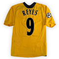 2005-07 Arsenal Ucl Away Shirt Reyes #9 - (S) product image 1, provided for visual reference and product detail review