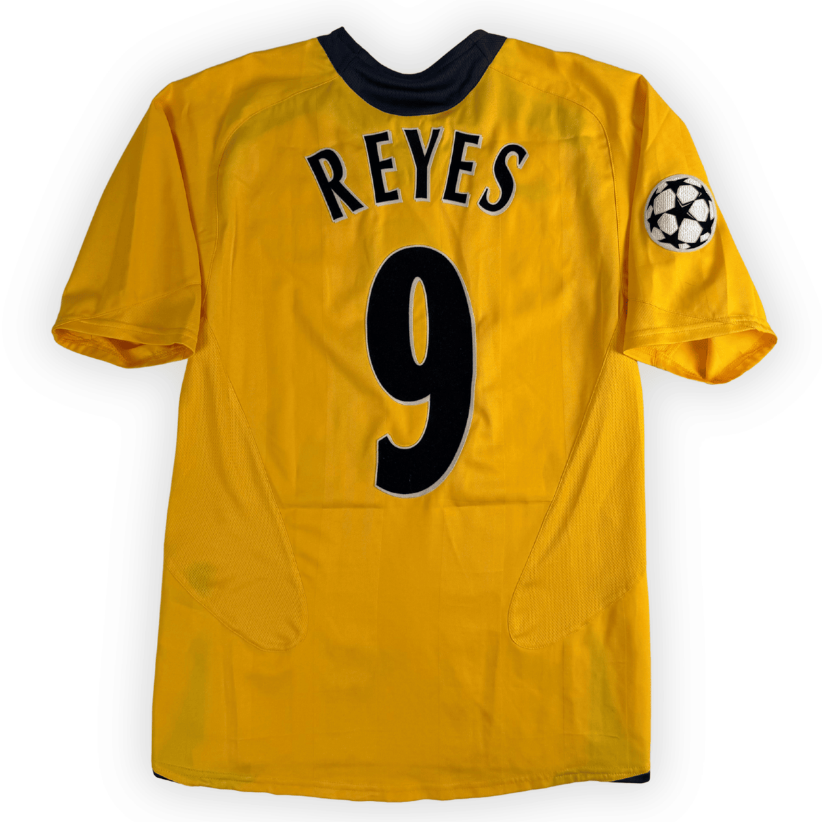 2005-07 Arsenal Ucl Away Shirt Reyes #9 - (S) product image 1, provided for visual reference and product detail review