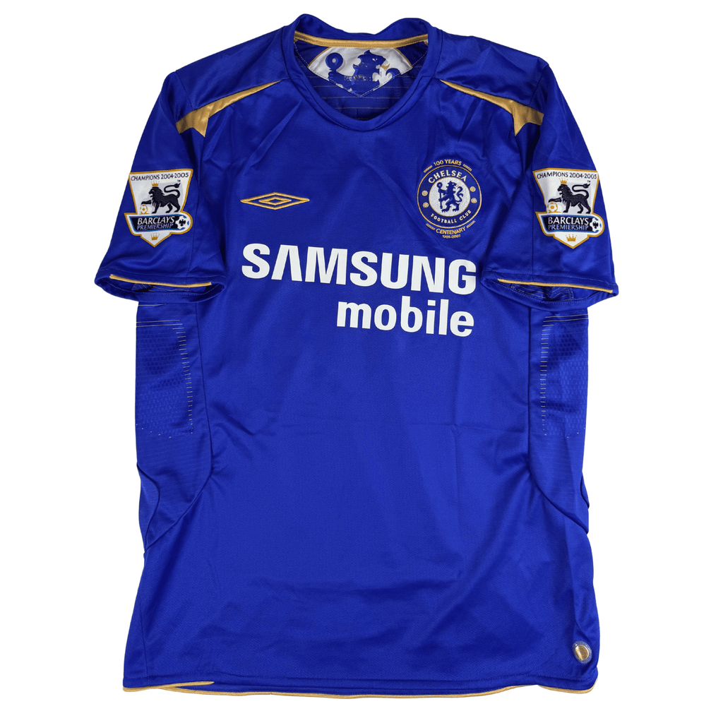 2005 Chelsea Home Epl Centenary Shirt Lampard #8 - (M) product image 2, provided for visual reference and product detail