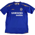 2005 Chelsea Home Centenary Shirt Lampard #8 - (M) product image 1, provided for visual reference and product detail review